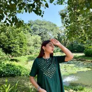 Green Kurta - Image 1