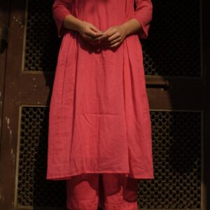 BERRY PINK KURTA SET - Image 5