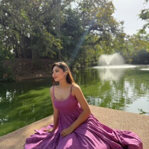 ORCHID PLUM KURTA SET - Image 8
