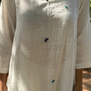 WHITE KURTA SET - Image 5